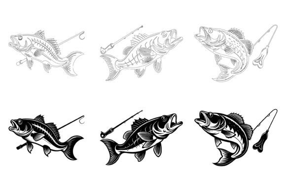 Bass Fish Icons: A Practical Vector Asset for Modern Design Projects