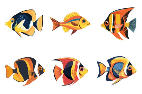 Colorful Fish Illustrations That Bring Your Creative Projects to Life