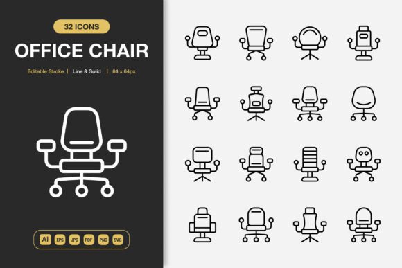 Office Chair Icons: Why Your Visual Projects Deserve a Thoughtful Upgrade