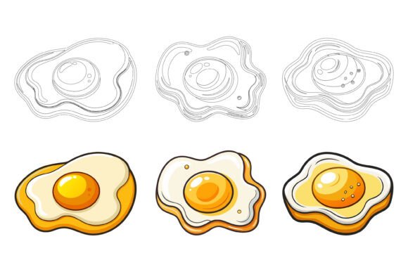 Scrambled Eggs: Playful Vector Illustrations for Every Project