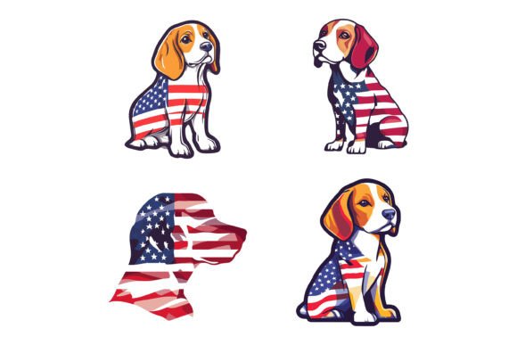 The Enduring Appeal of USA Flag with Dog Illustrations in a Changing Creative Landscape