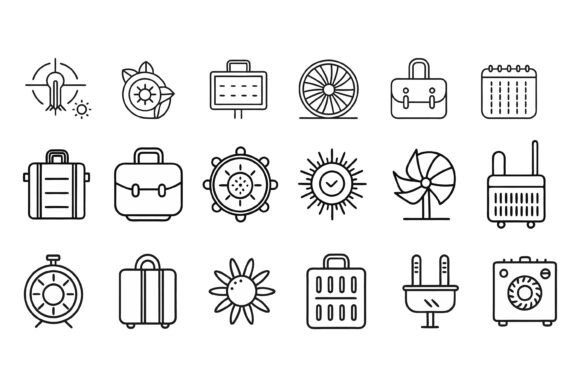 Unlocking Creative Potential with a Professional Travel Icon Set